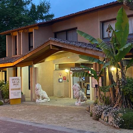 Hotel - Restaurant De La Paix Barbotan-les-Thermes Exterior photo